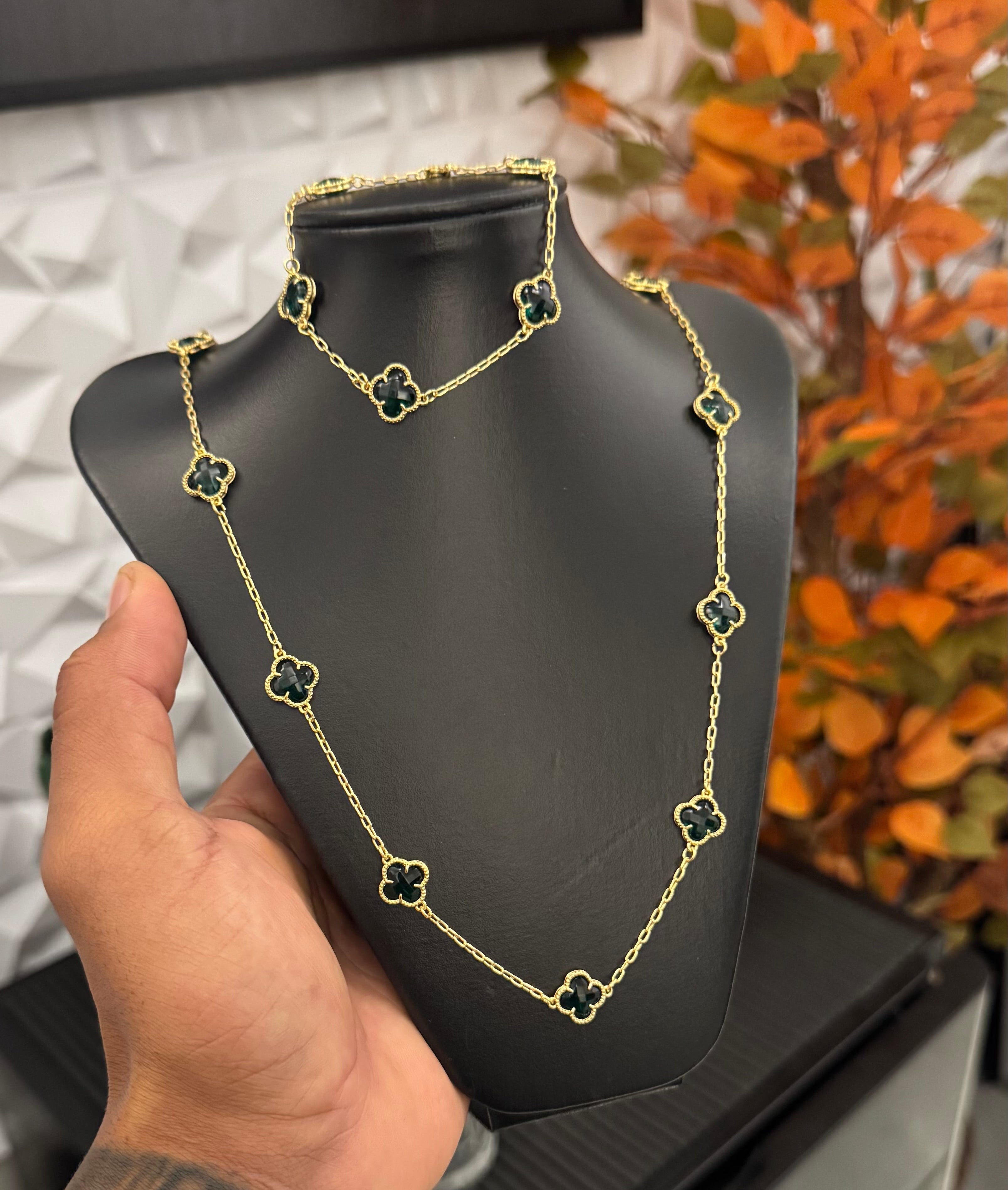 Conjunto - Van Clef Verde