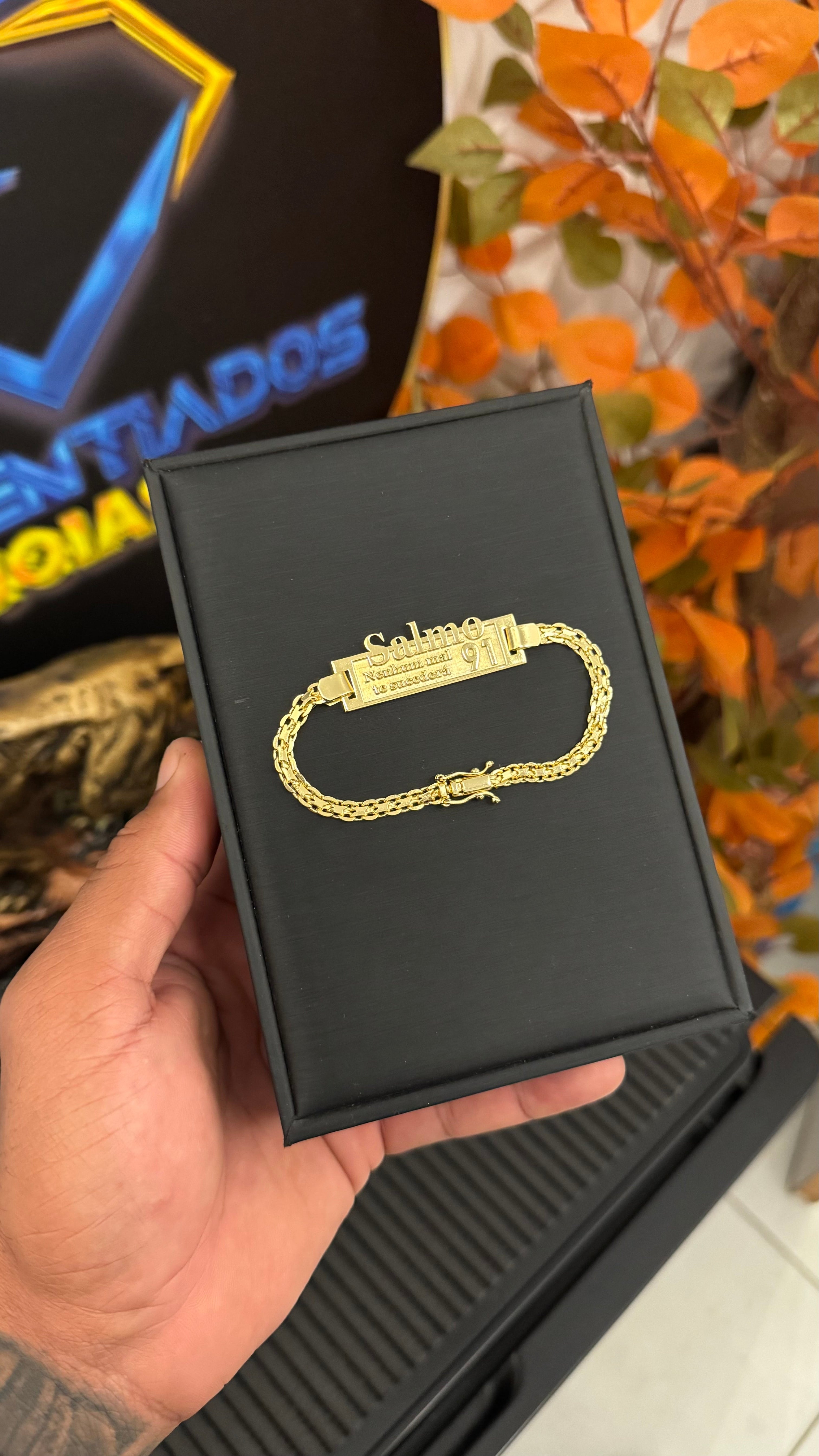Pulseira personalizada - Salmo 91